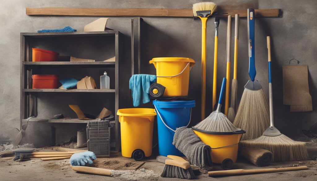 post-construction cleaning checklist